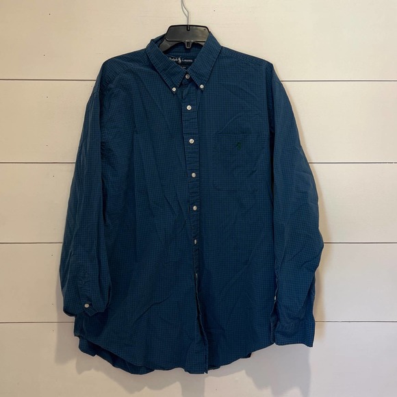 Mens Ralph Lauren‎ Classic Fit Button-Down SZ XL - Picture 1 of 5